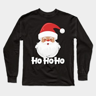 Santa Claus Ho Ho Ho Long Sleeve T-Shirt